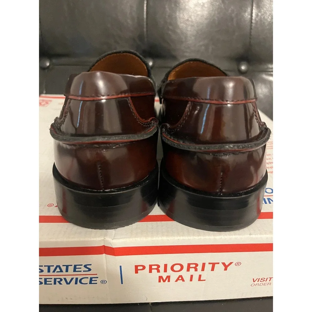 Vagabond Shoemakers Leather Penny Loafers Burnished Brown